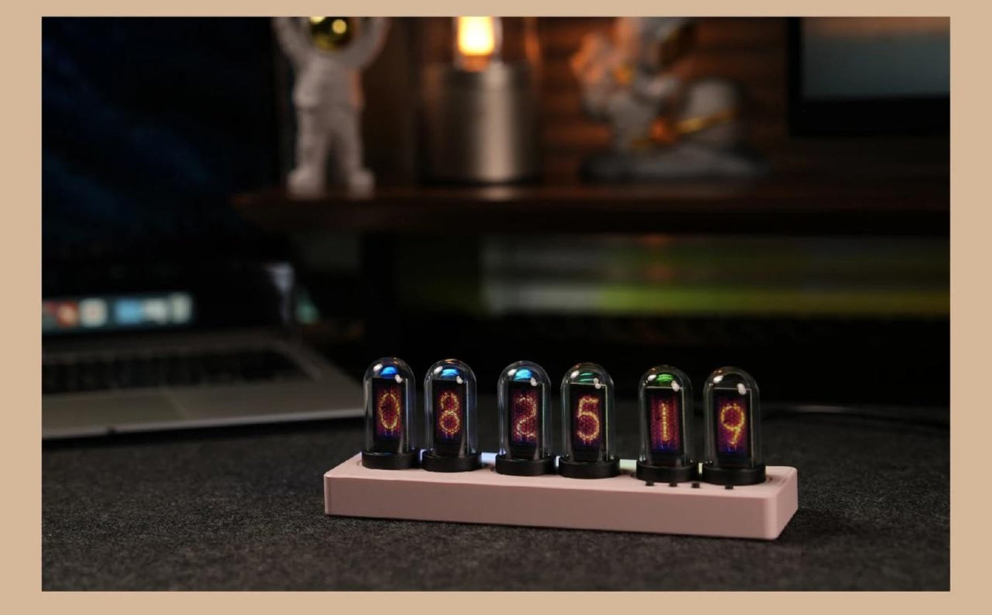 IPS Nixie Tube for Gaming Room & Office Decor