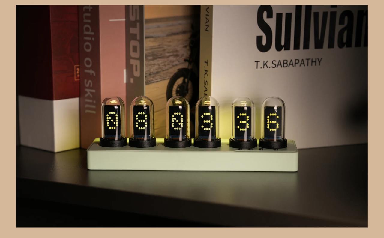 IPS Nixie Tube for Gaming Room & Office Decor