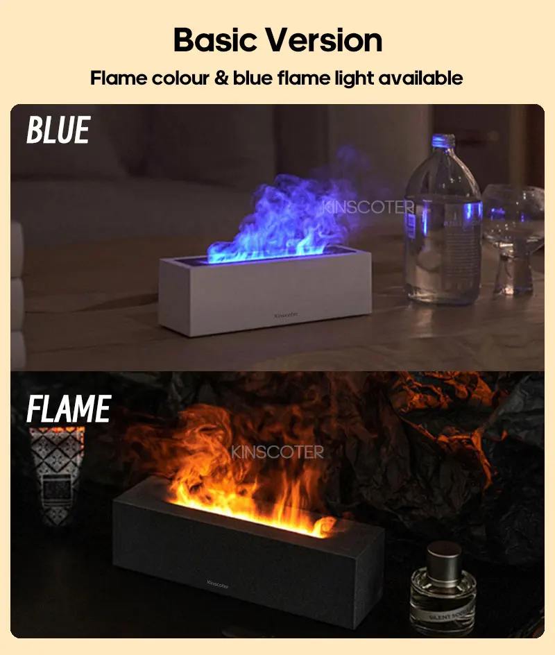 Flame Aroma Diffuser & Humidifier