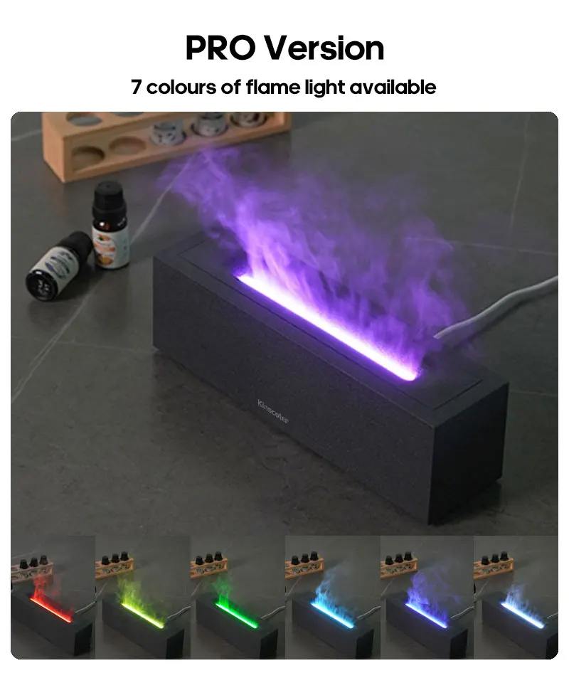 Flame Aroma Diffuser & Humidifier