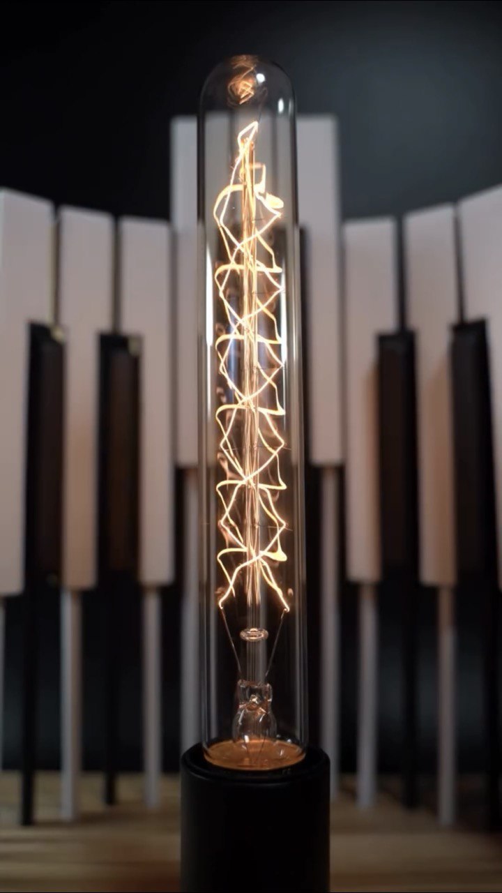 Exclusive Handcrafted Piano Keys Lamp "Ukraine"