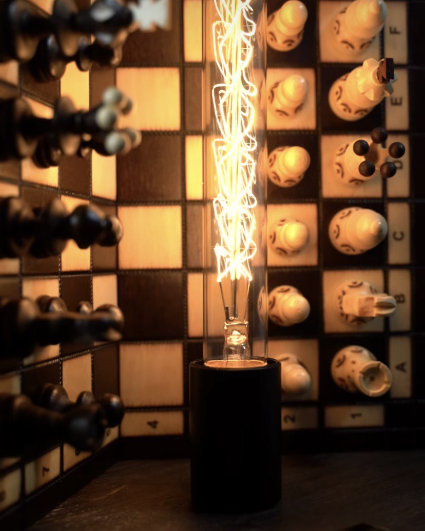 Exclusive Handcrafted Chess Lamp